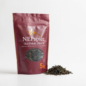 ilam orthodox black tea, single origin nepal himalayan tea